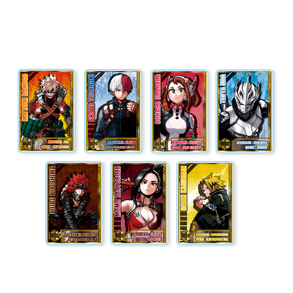 (Pre-order) My Hero Academia Status Card Collection (15 types in total)