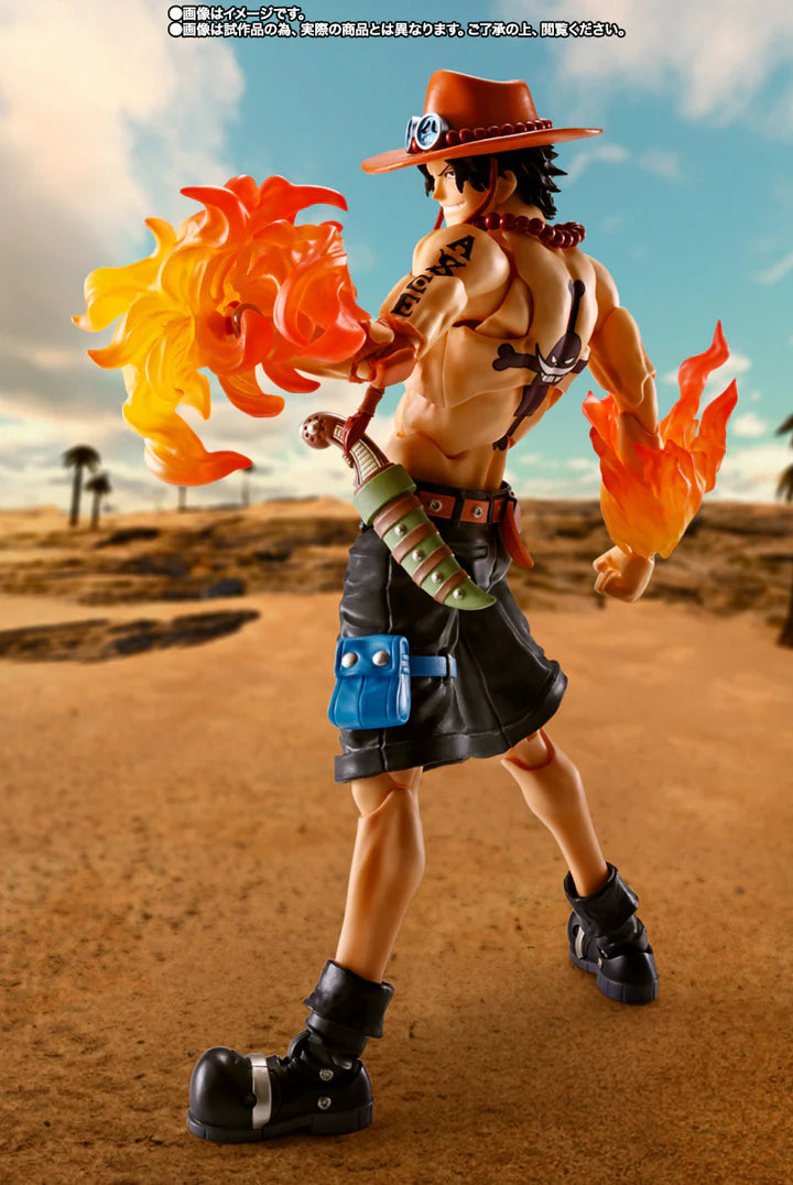 (Pre-order) BANDAI S.H.Figuarts One Piece -Portgas. D. Ace- 'Fire Fist" (TamashiiWebShop Exclusive Action)