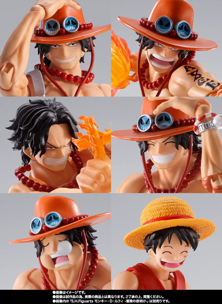 (Pre-order) BANDAI S.H.Figuarts One Piece -Portgas. D. Ace- 'Fire Fist" (TamashiiWebShop Exclusive Action)