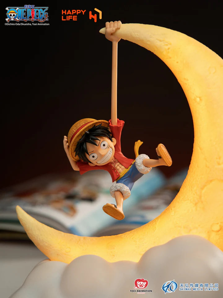 (Pre-order) Happy Life One Piece - Monkey. D. Luffy [Table Lamp]