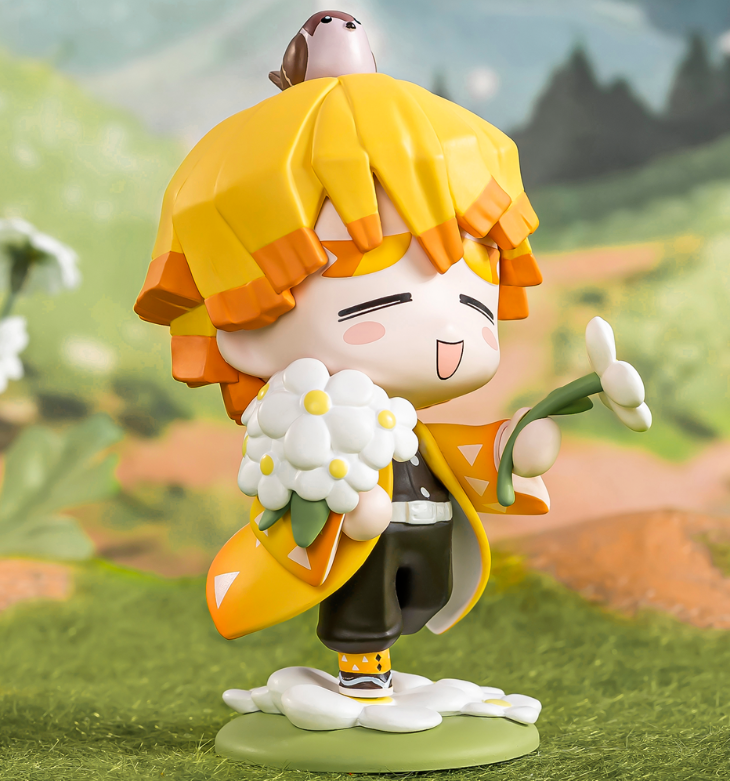 POP MART Demon Slayer Flower Series Blind Box Mini Figure