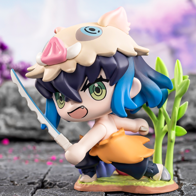 POP MART Demon Slayer Flower Series Blind Box Mini Figure