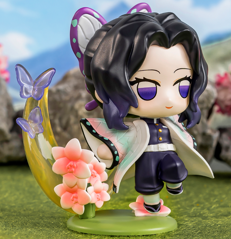 POP MART Demon Slayer Flower Series Blind Box Mini Figure